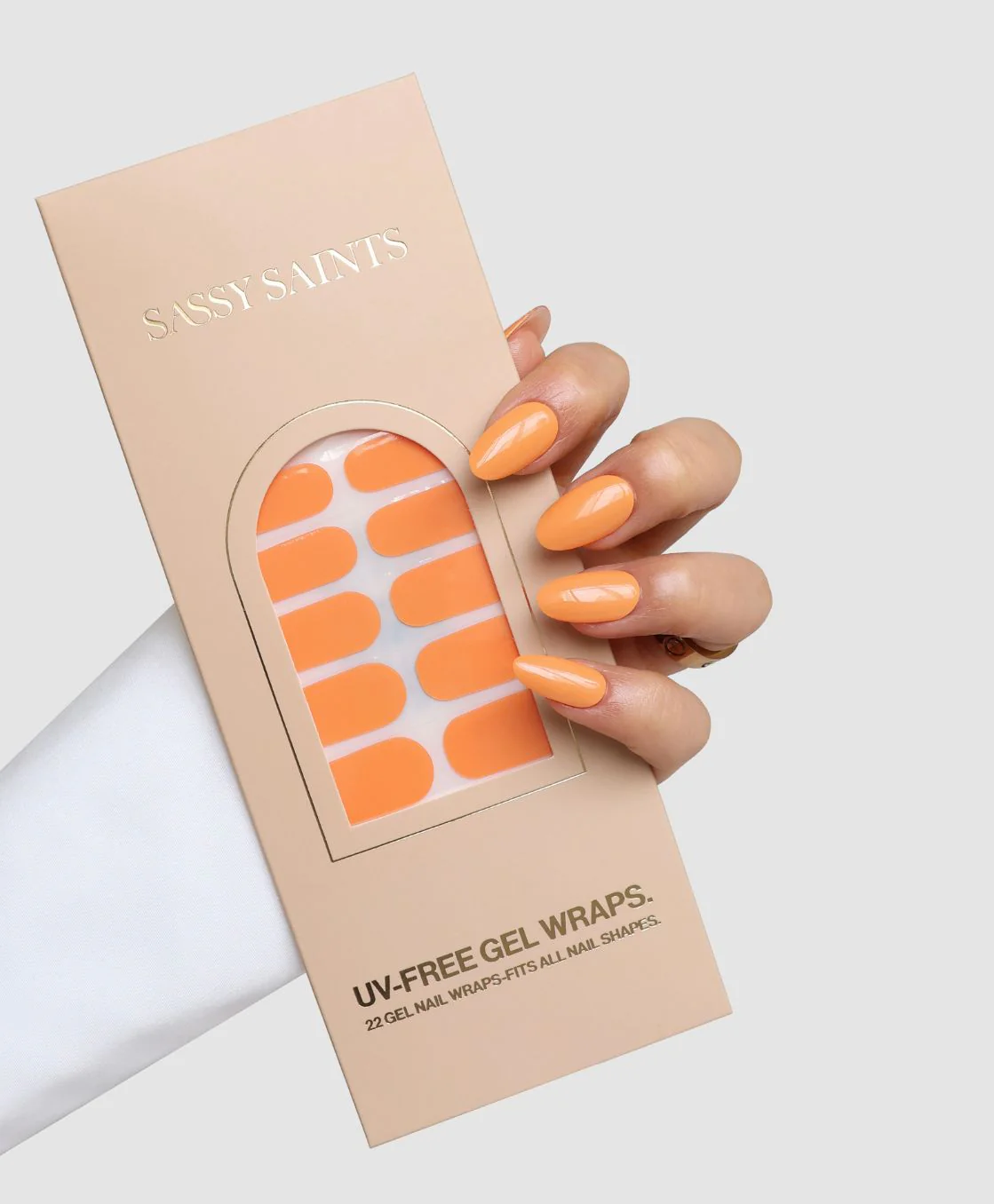 Apricot Glow Gel Wrap - Image 3