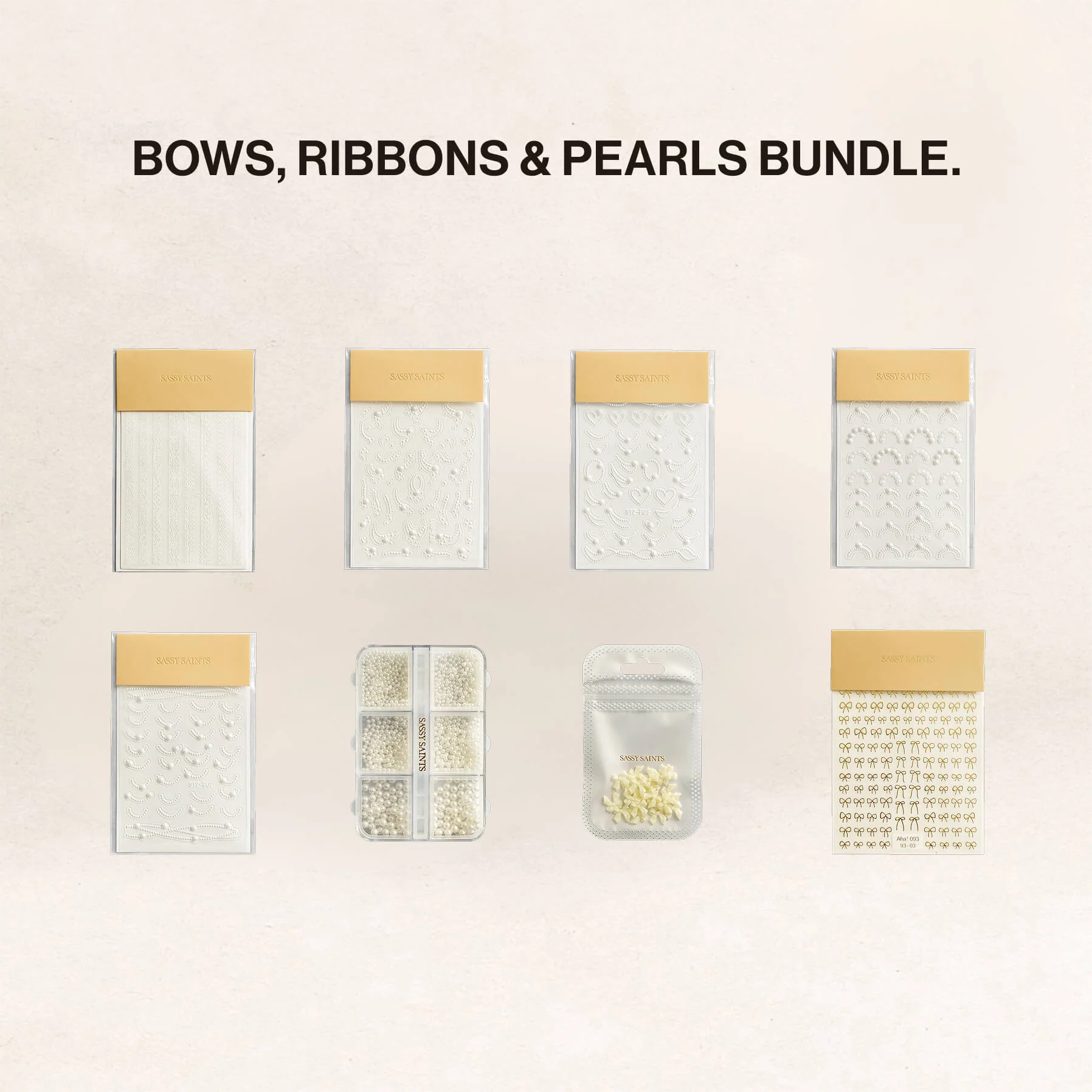 Bows, Ribbons & Pearls Bundle