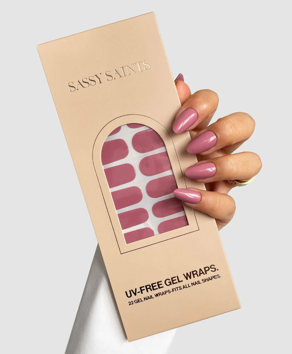 Dusty Blush Gel Wrap - Image 3