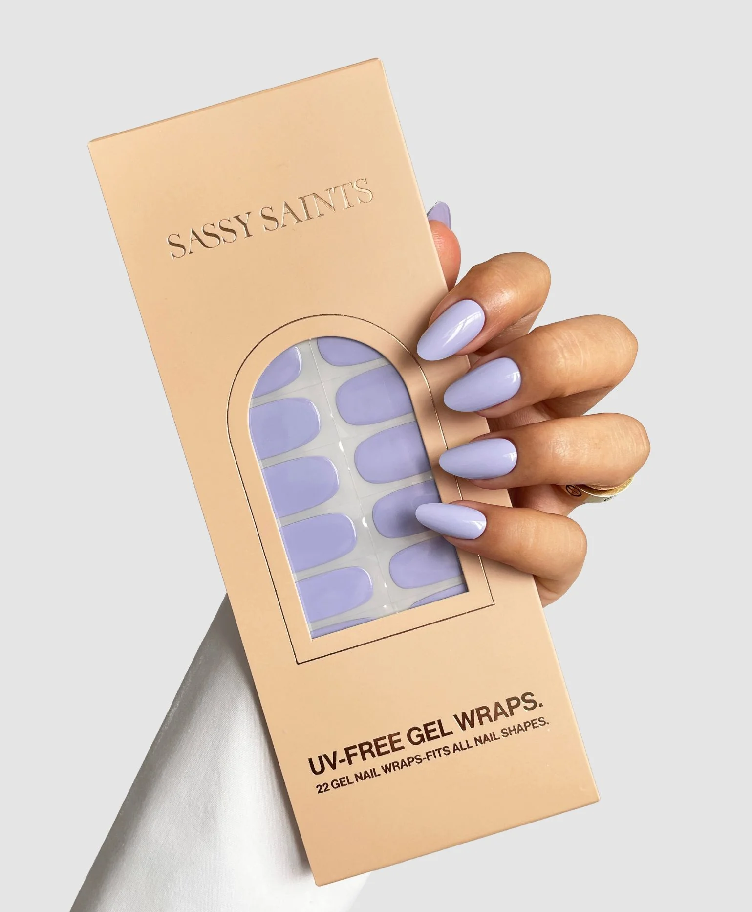 Lavender Blush Gel Wrap - Image 3