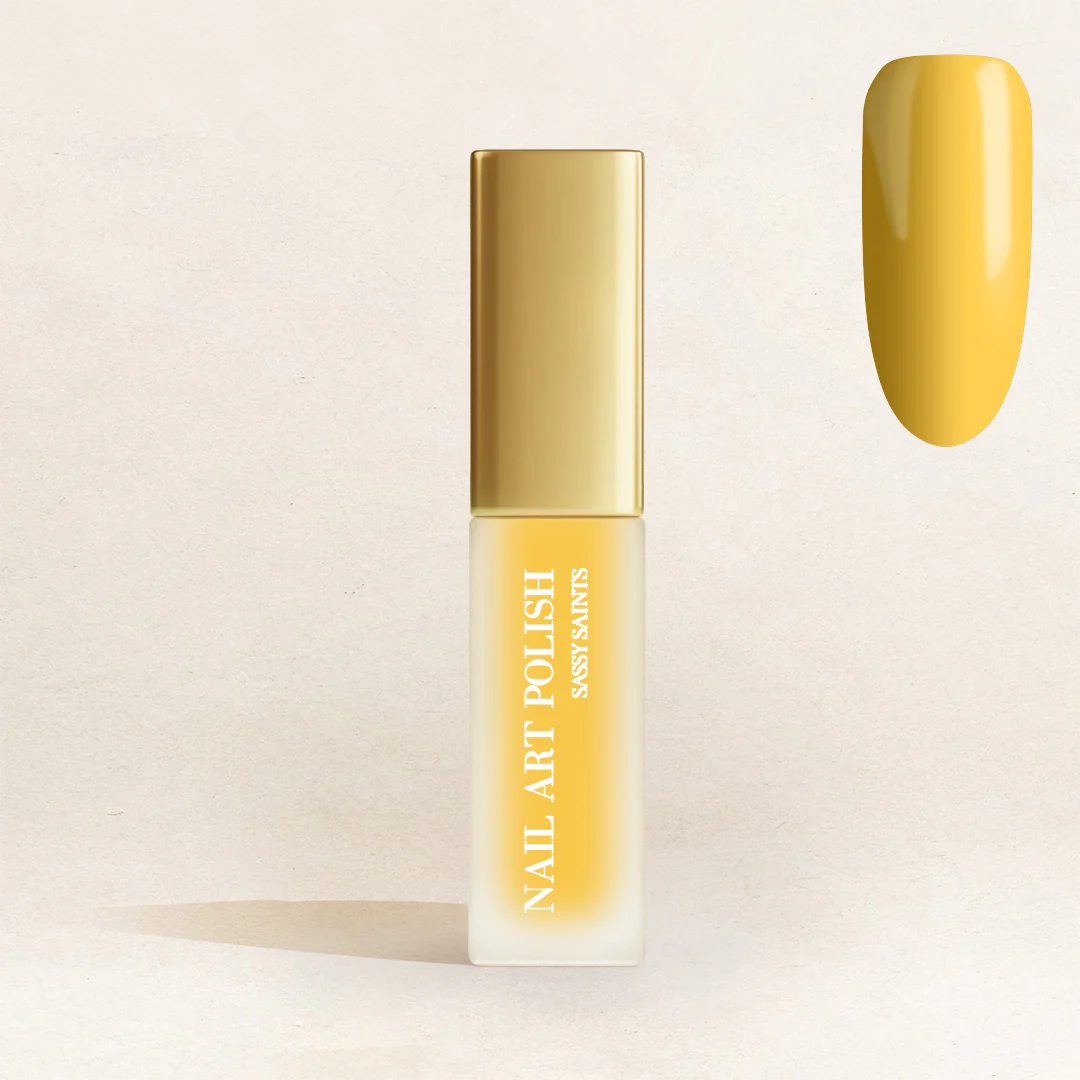 Luscious Lemon Nail Art Polish