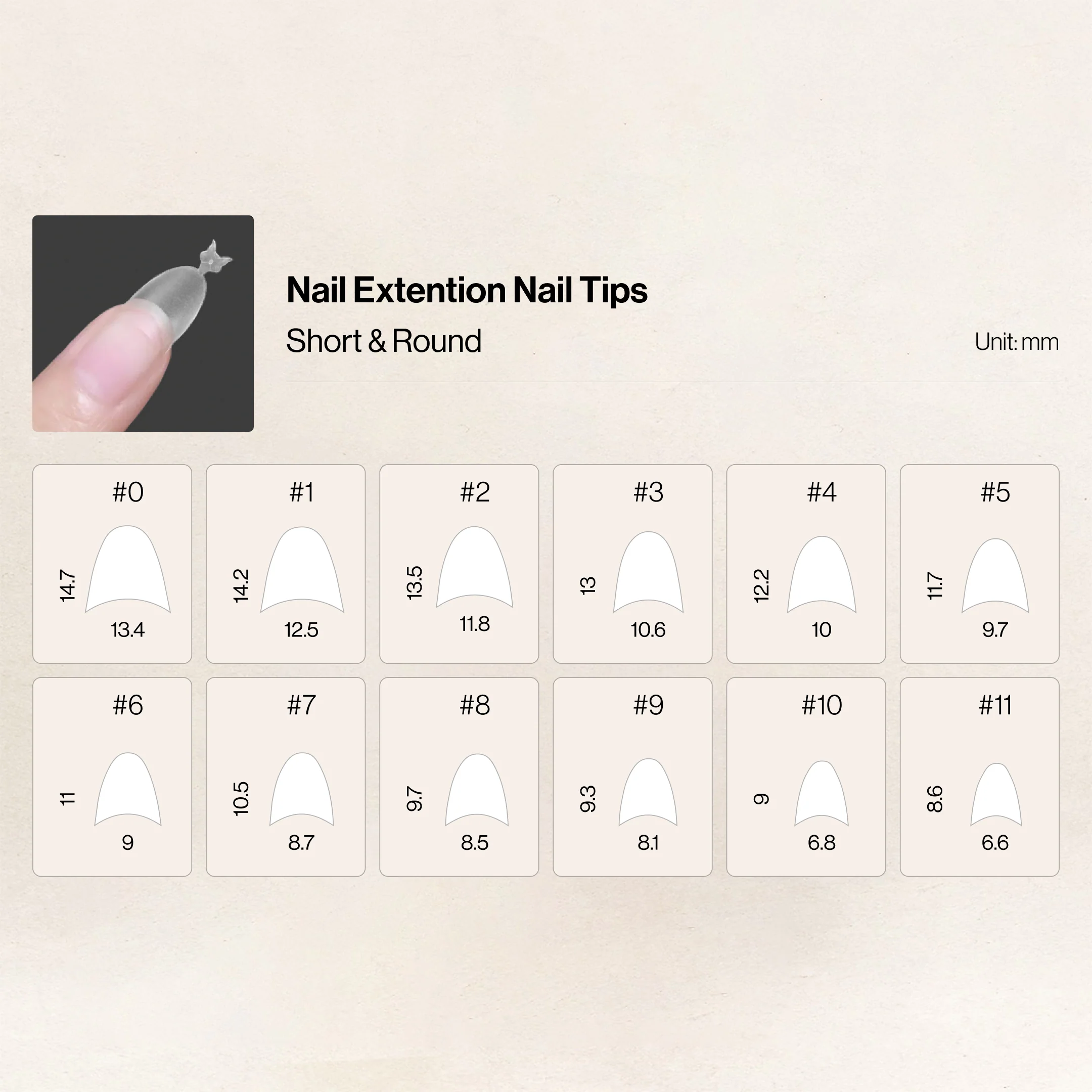 Pre-Shaped Nail Extensions - Image 3