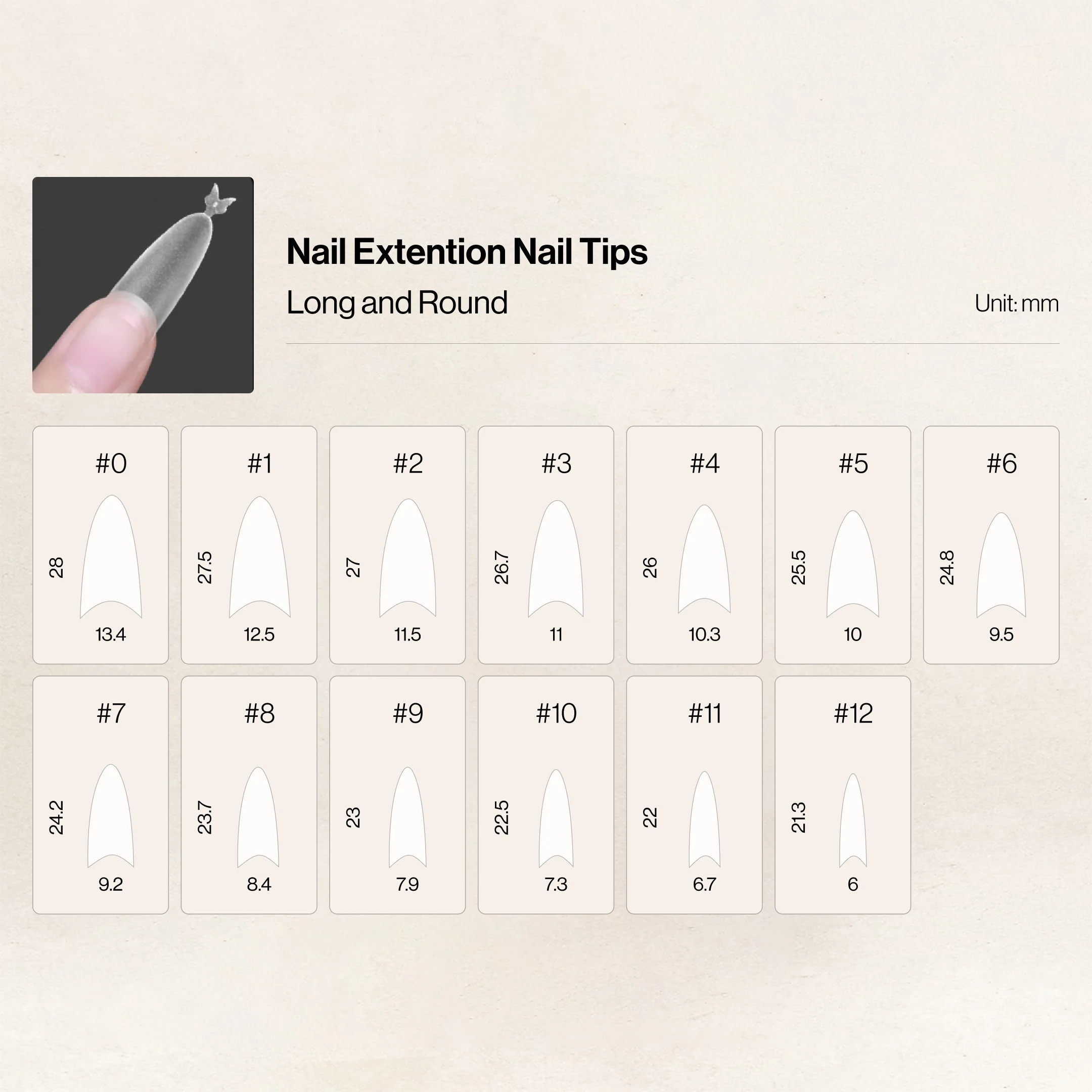 Pre-Shaped Nail Extensions - Image 4