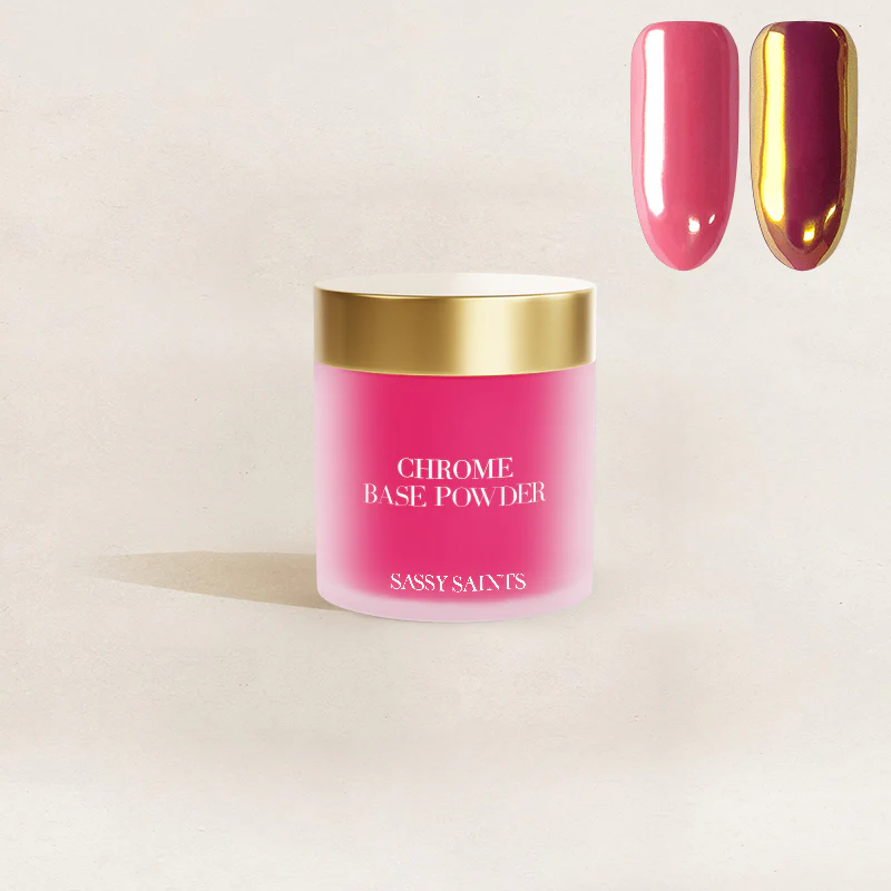 Raspberry Radiance Chrome Base Powder