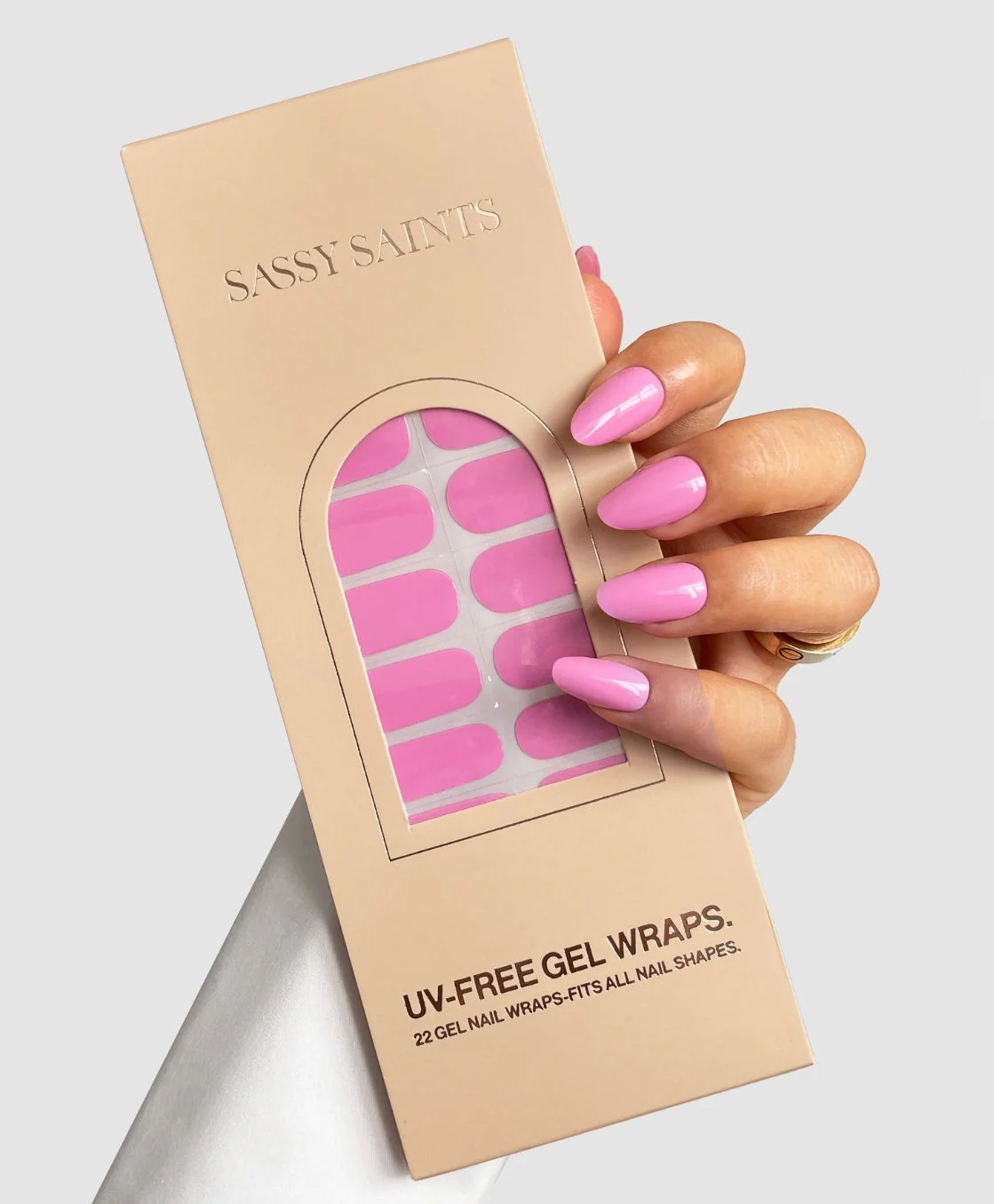 Riviera Pink Gel Wrap - Image 3