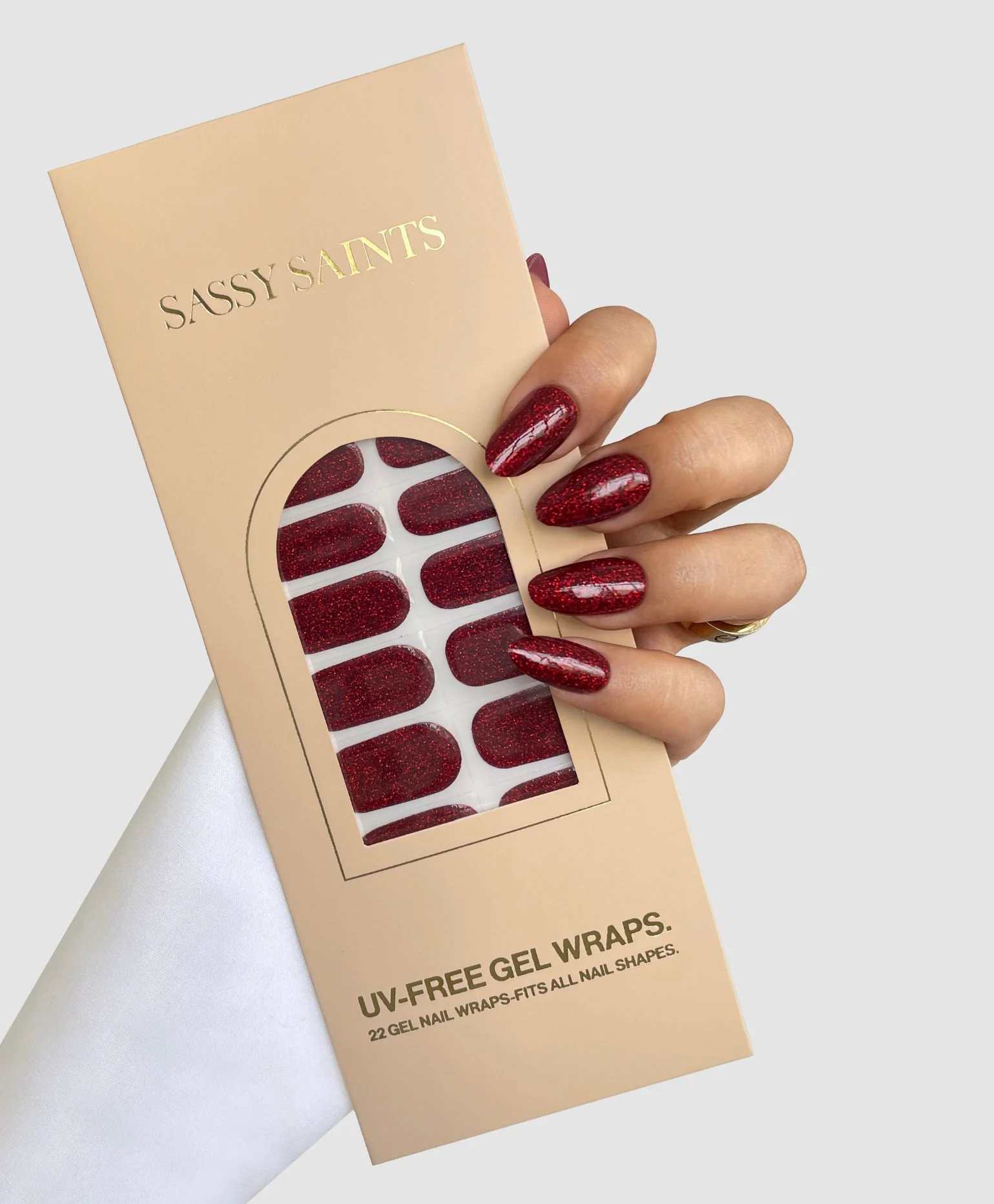 Sparkling Ember Gel Wrap - Image 3