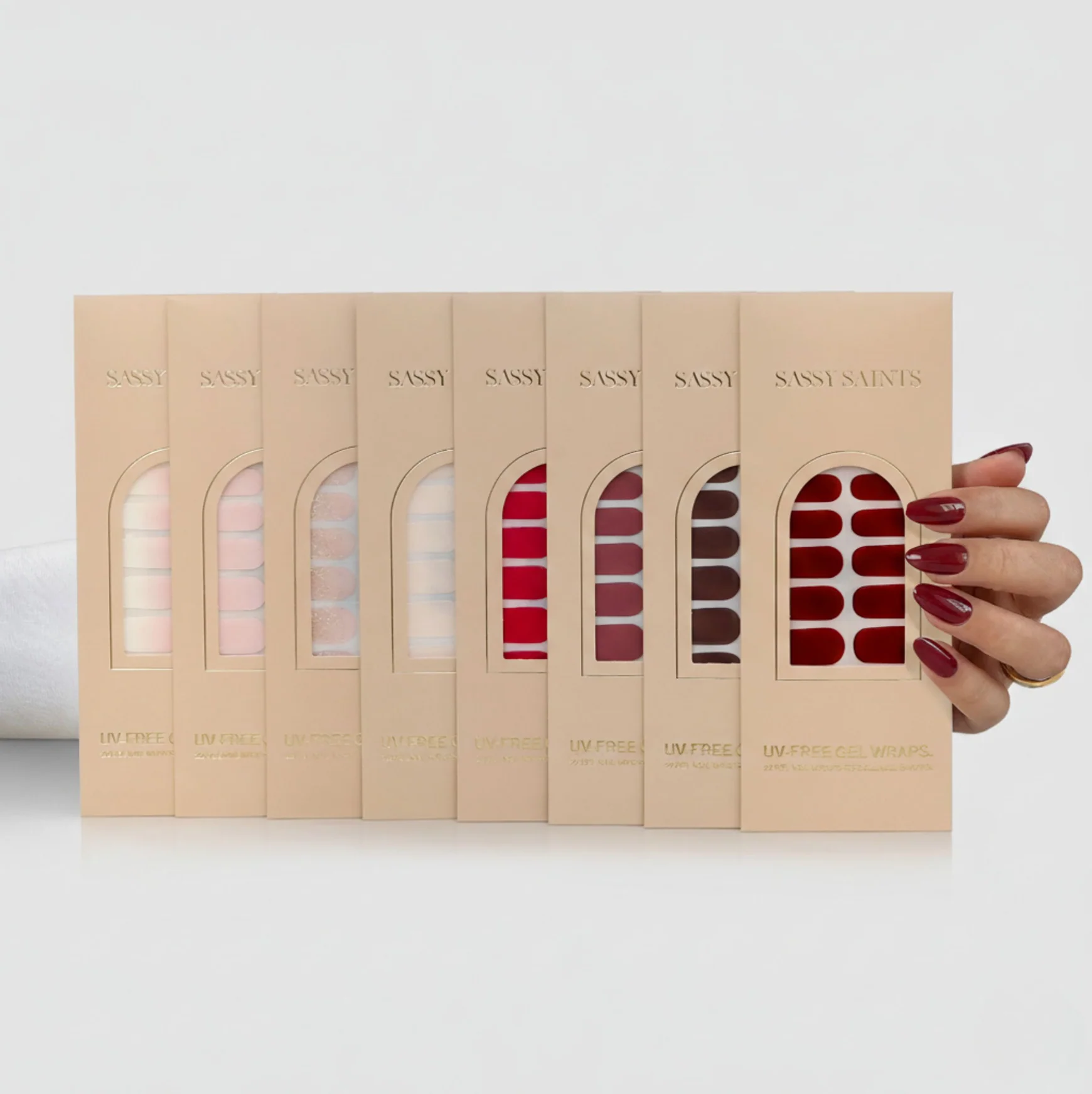 UV-Free Gel Nail Wraps -- - Image 9