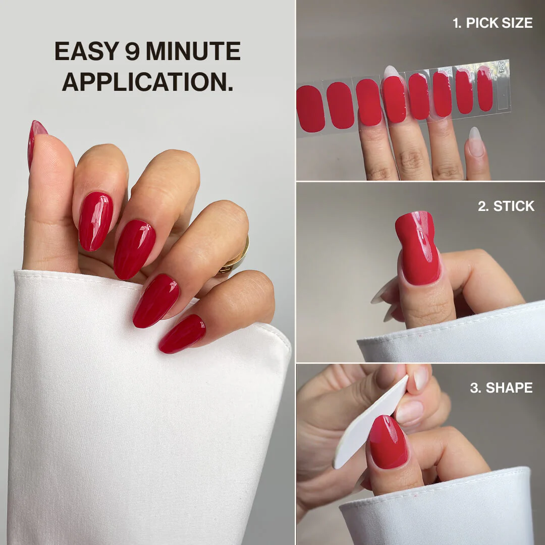 UV-Free Gel Nail Wraps DEV - Image 3