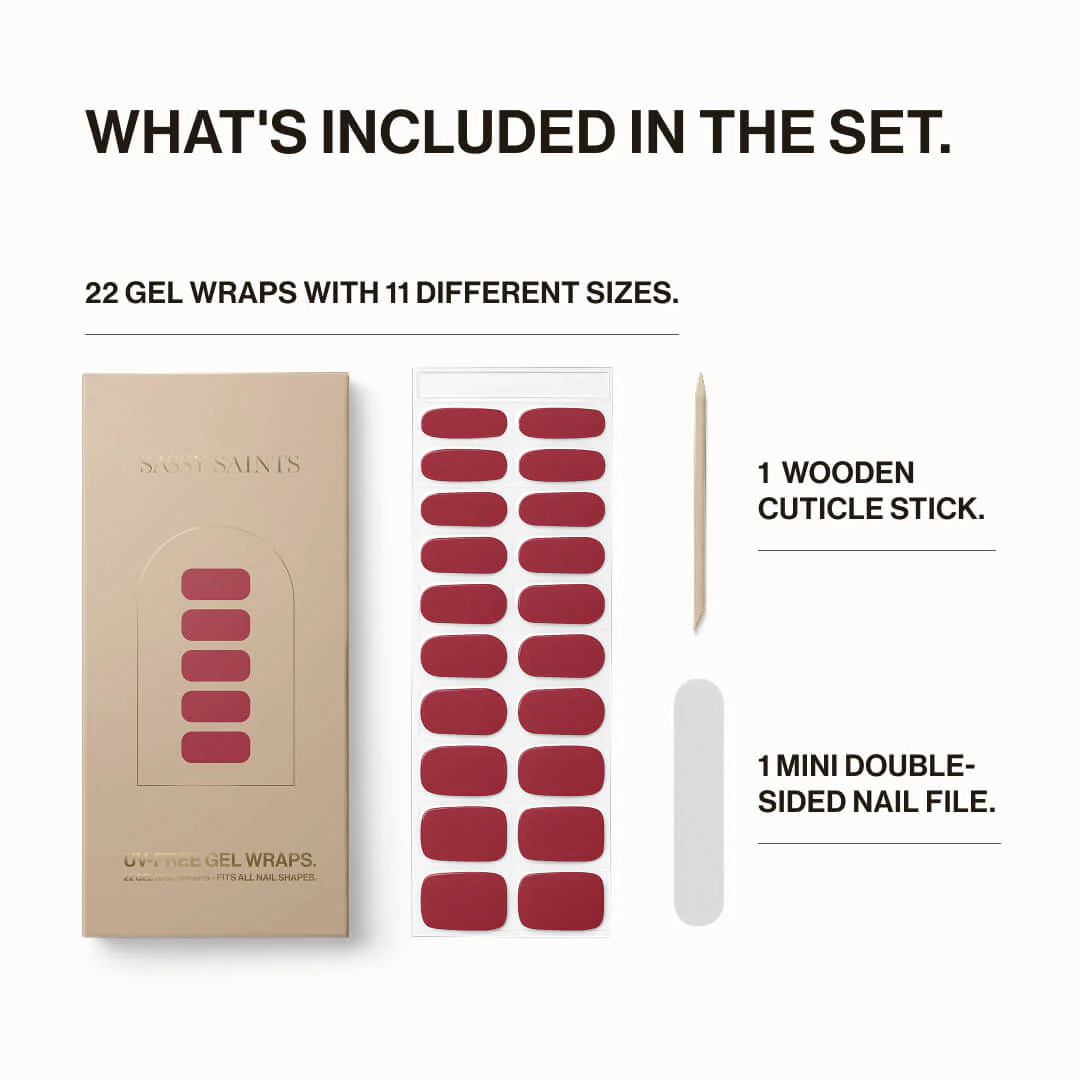 UV-Free Gel Nail Wraps DEV - Image 5